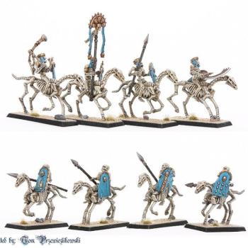 TOMB KINGS SKELETON HORSEMEN by mediatrade
