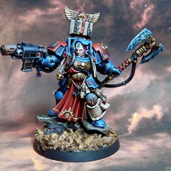 Blood Angel Librarianin Terminator armor by RAFF