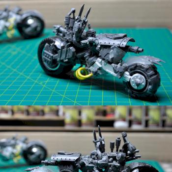 Deff Ork Boss Warbiker by studiolevel