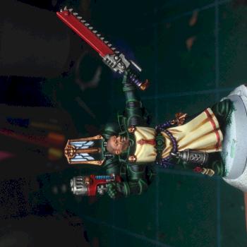 Raphael of the dark angels by Paintsmallthinkbig