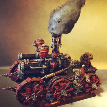 Iron daemon chaos dwarf by phenomena