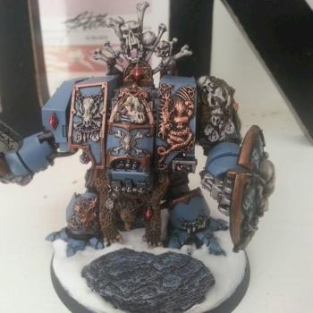 space wolves dreadnought by TPaint
