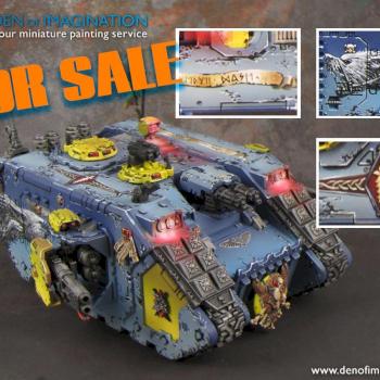 Space Wolves Landraider Level 5 by DEN of IMAGINATION