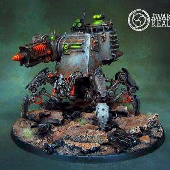 Adeptus Mechanicus Onager Dunecrawler by Awaken Realms