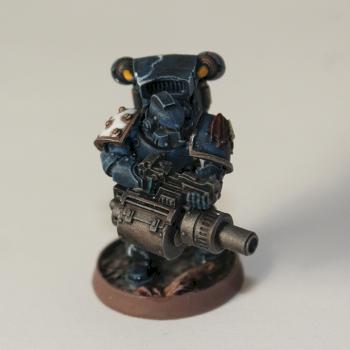 Legion Night Lords Destroyer With Rad Missile Launcher by LittleMonster