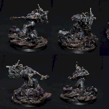 Ferrus Manus Primarch of the Iron Hands by Chainsaw666