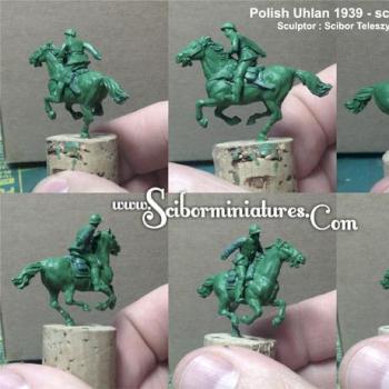 Polish Ulhan 1939 - scale 1:72 work in progress by Scibor