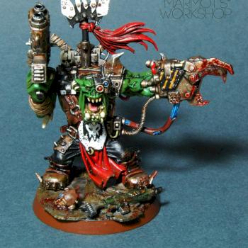 Ork Warboss by Marmots_Workshop