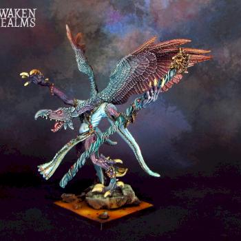 Chaos Daemons Tzeentch Lord of Change by Awaken Realms