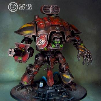 Imperial Knight Warden Adeptus Mechanicus by Awaken Realms