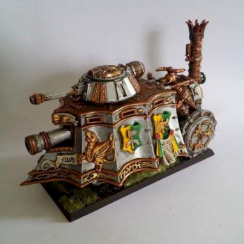 Warhammer Empire Steam Tank by feekejames