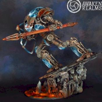 Knight's Lancer's last stand - a display piece by Awaken Realms by Awaken Realms