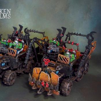 Ork Trukks by Awaken Realms