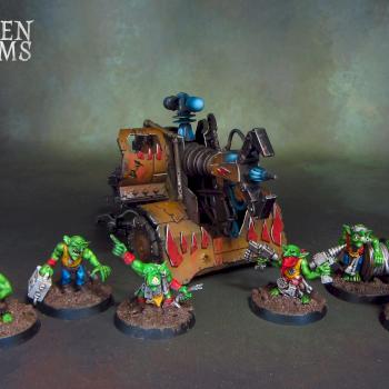 Ork Grot Gun by Awaken Realms
