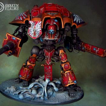 Blood Angels Imperial Knight by Awaken Realms