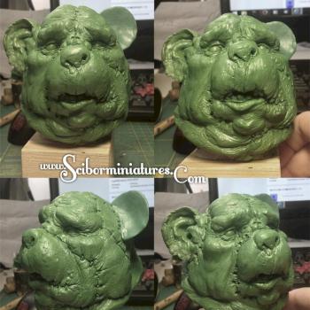 winnie the meat - work in progress. by Scibor
