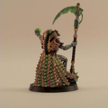 Necron Overlord by Badlazzor