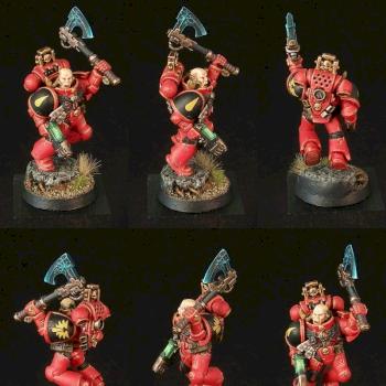 Blood Angels Sargeant by Ardhir