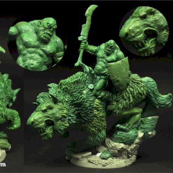 Orc 54mm by Scibor