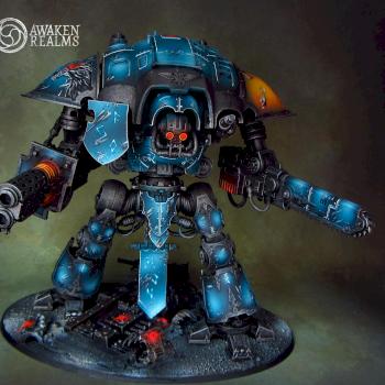 Space Wolves Imperial Knight by Awaken Realms