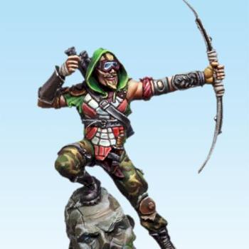 Punkapocalyptic: Ganger with bow by Bad Roll Games