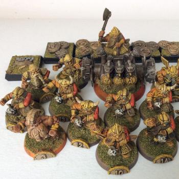 Blood Bowl Équipe Naine Dwarf Team Converted  X 15 drink team ! by tyyler