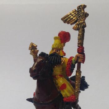 Dogs of War (Empire) Mounted Wizard by atlemar