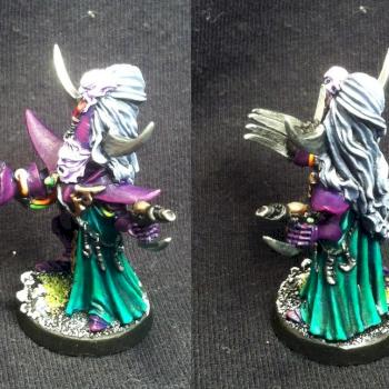 Dark Eldar Archon by totallyboner