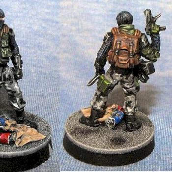 Infinity Ariadna, 1st Highlanders S.A.S. by bajdur