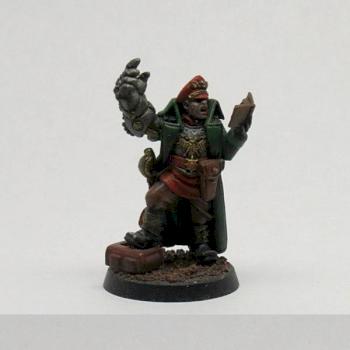 Commissar with Power Fist by selerior