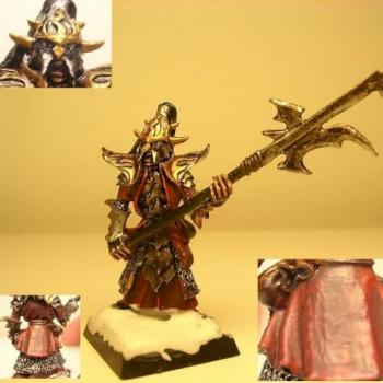 First finished mini - Dark elf blackgaurd by Retrow