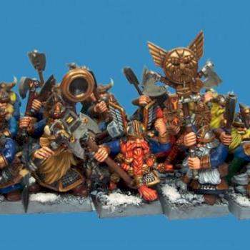 some dwarf clan warriors by charliess