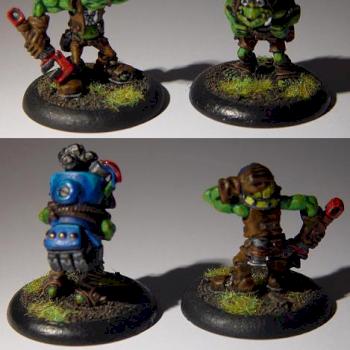 Warmachine Cygnar Goblin Bodgers by dj.waffles