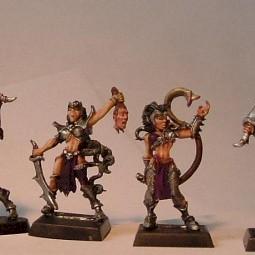 Witch Elves by Karez