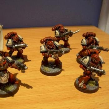 Blood Raven Marines. by B3NNII