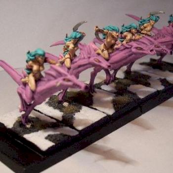 Mounted Daemonettes by Xizor