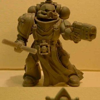 Space Marine Chaplain w.i.p by agressor112
