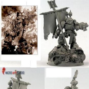 Space Marine Hero by Asmodean