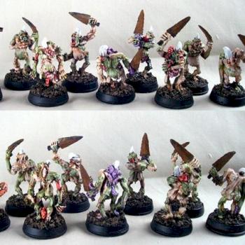 Nurgle Plaguebearers by slorak