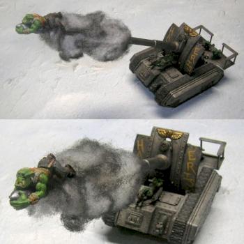 40k Ork Looted Basilisk (conversion) by sirchristopher2