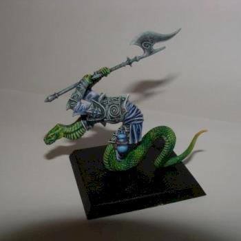 guerrier ophidien by Djeh