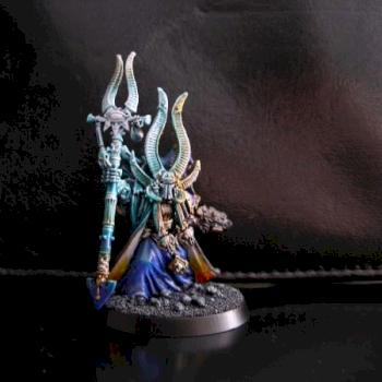 Ahriman,Thousand Sons Sorcerer by Djartistknight