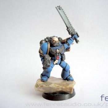 Macragge playset sergeant by ferret