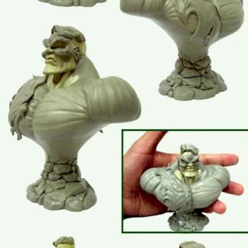 THE INCREDIBLE HULK (BUST) by berzerker