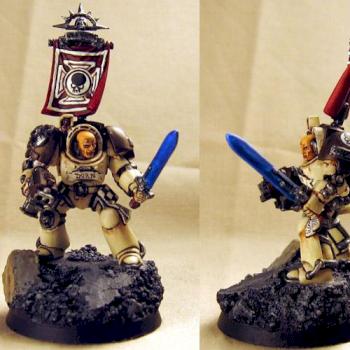 Sons of Dorn - Terminator Captain by slorak