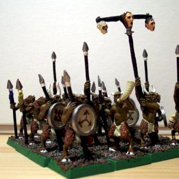 Beastmen Ungor Spearmen by shiftF7