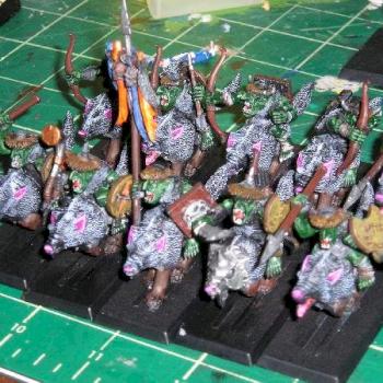 Goblin wolf riders by JackBlack