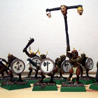 Beastmen Ungor Skirmishers by shiftF7
