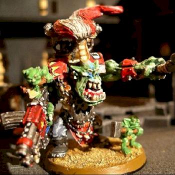 40K Ork Waaaghboss Conversion by haengerhahn