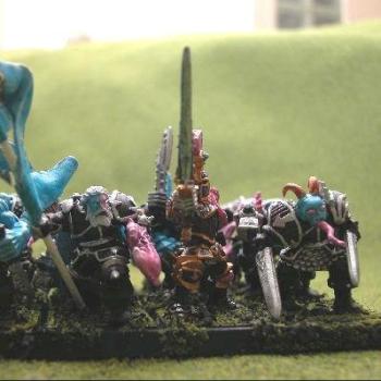 Slaanesh warriors by Lothar
